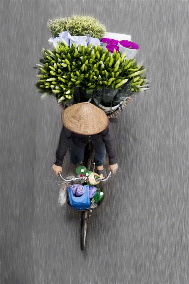 越南街头景象图片