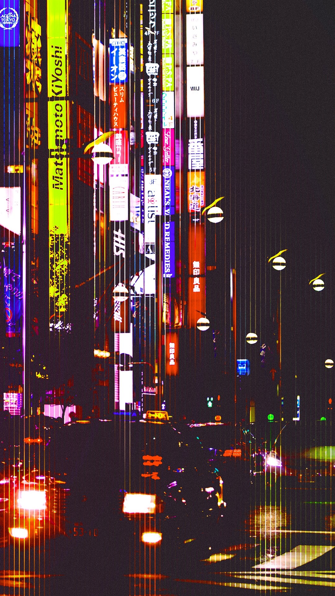 唯美滤镜城市夜景高清手机壁纸图片