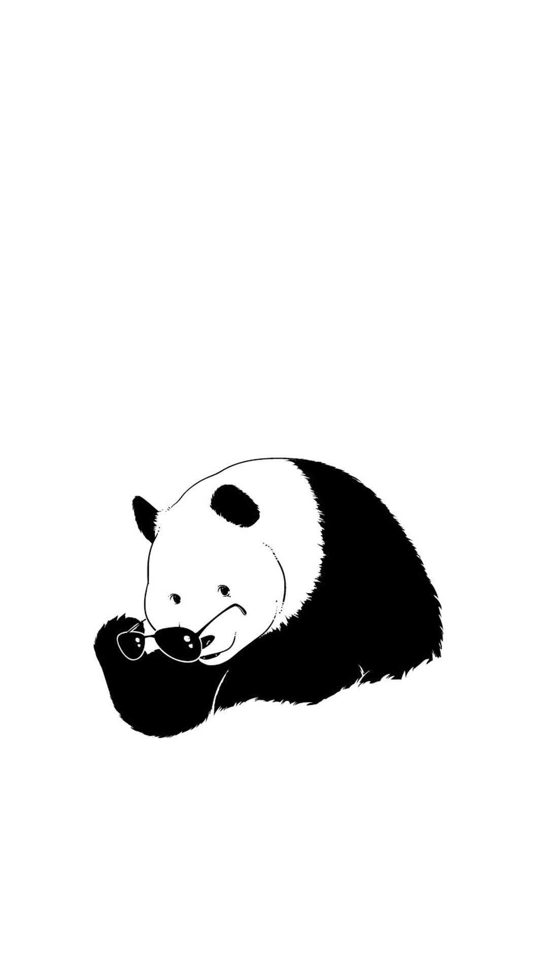 可爱卡通熊猫高清手机壁纸