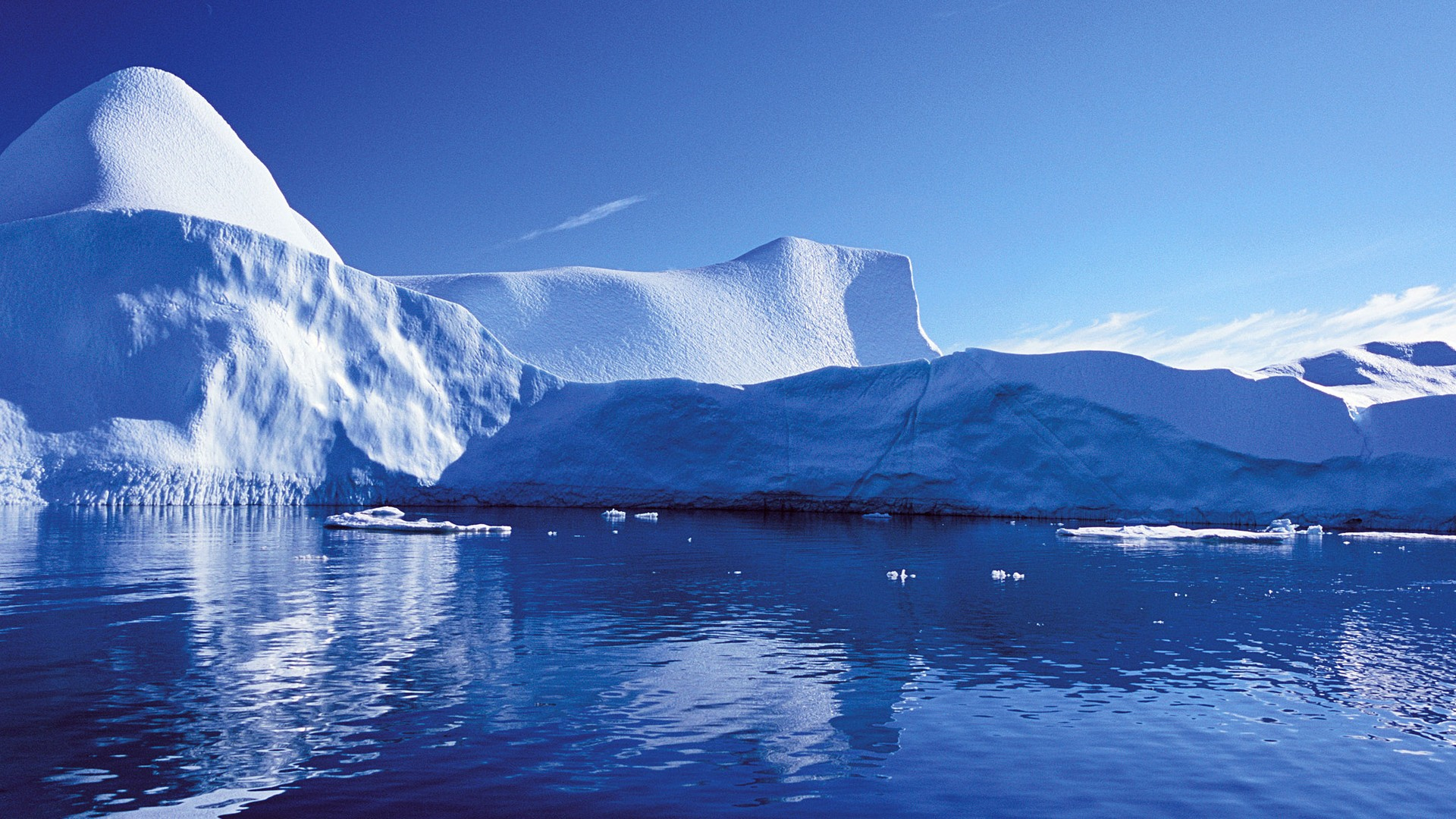 南极冰川唯美图片