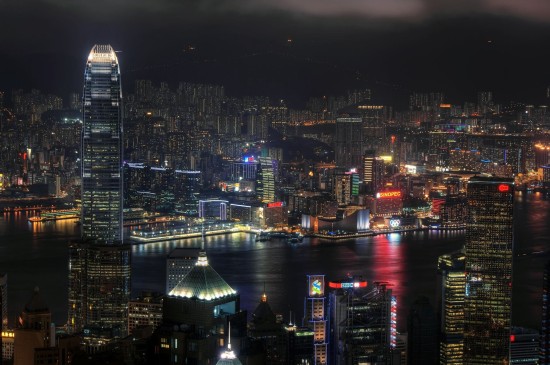 精选香港繁华都市风景图片高清壁纸