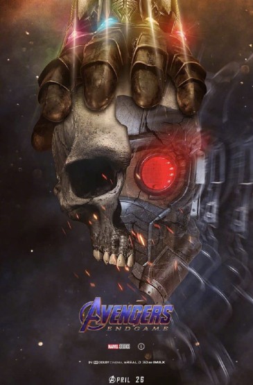 电影《复仇者联盟4：终局之战》创意海报图片