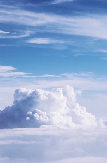唯美蓝天白云风景高清图片手机壁纸