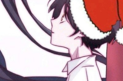 圣诞节卡通小红帽情侣头像图片