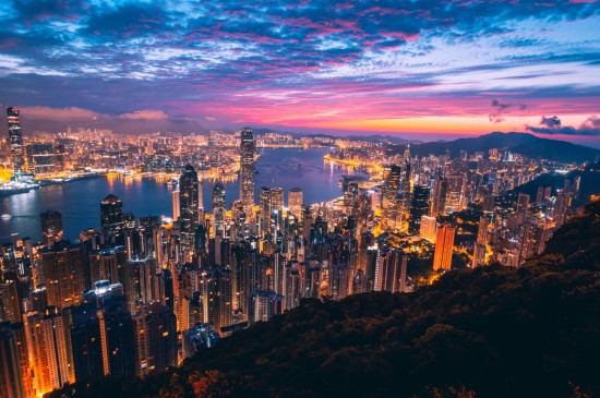 香港城市建筑风光图片桌面壁纸